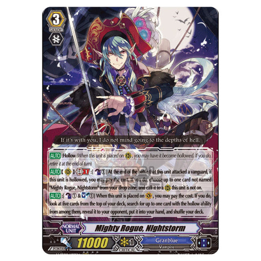 Cardfight!! Vanguard - V-SS09 - Revival Selection - Mighty Rogue, Nightstorm (RRR) V-SS09/129EN