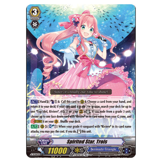 Cardfight!! Vanguard - V-SS09 - Revival Selection - Spirited Star, Trois (RRR) V-SS09/138EN