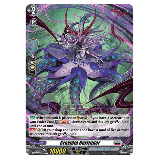 Cardfight!! Vanguard - BT-03 Advance of Intertwined Stars - Gravidia Barringer (H) D-BT03/H21