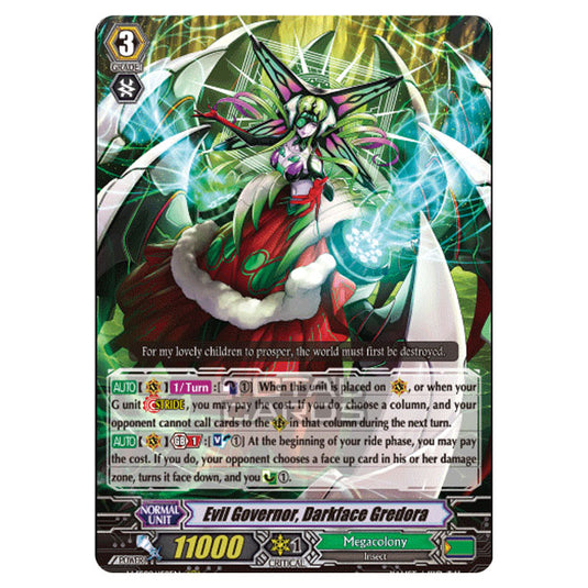 Cardfight!! Vanguard - V-SS09 - Revival Selection - Evil Governor, Darkface Gredora (RRR) V-SS09/152EN