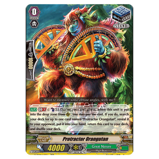 Cardfight!! Vanguard - V-SS09 - Revival Selection - Protractor Orangutan (RRR) V-SS09/161EN