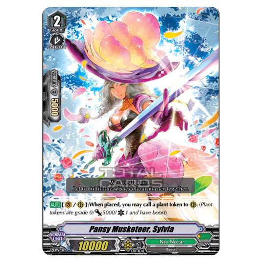 Cardfight!! Vanguard - V-SS09 - Revival Selection - Pansy Musketeer, Sylvia (RRR) V-SS09/165EN