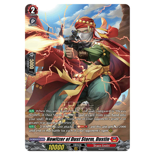 Cardfight!! Vanguard - BT-03 Advance of Intertwined Stars - Howitzer of Dust Storm, Dustin (SP) D-BT03/SP02