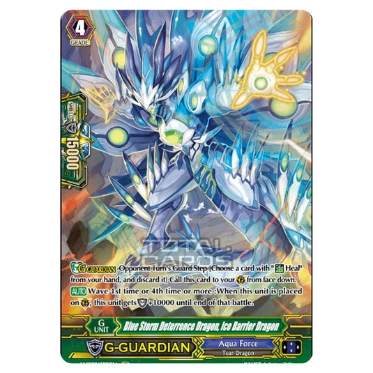 Cardfight!! Vanguard - V-SS09 - Revival Selection - Blue Storm Deterrence Dragon, Ice Barrier Dragon (SP) V-SS09/SP21EN