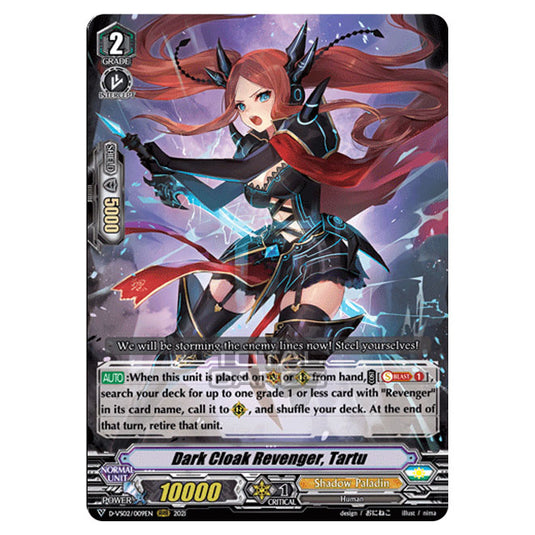 Cardfight!! Vanguard - D-VS02 - Clan Collection Vol.2 - Dark Cloak Revenger, Tartu (RRR) D-VS02/009