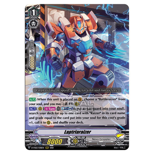 Cardfight!! Vanguard - D-VS02 - Clan Collection Vol.2 - Laptriaraizer (RRR) D-VS02/038