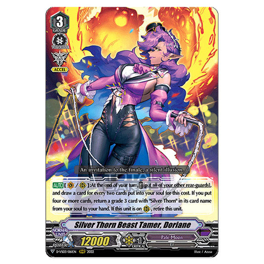 Cardfight!! Vanguard - D-VS03 - Clan Collection Vol.3 - Silver Thorn Beast Tamer, Doriane (RRR) D-VS03/061