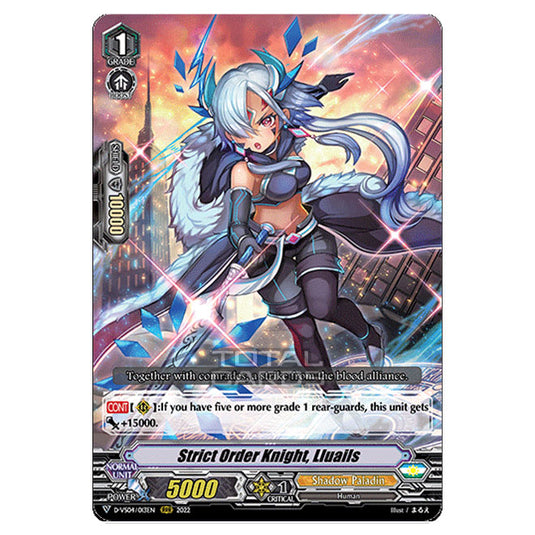 Cardfight!! Vanguard - D-VS04 - Clan Collection Vol.4 - Strict Order Knight, Liuails (RRR) D-VS04/013