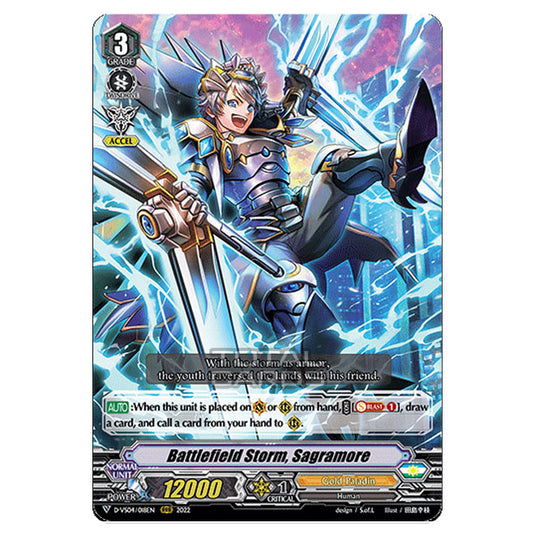 Cardfight!! Vanguard - D-VS04 - Clan Collection Vol.4 - Battlefield Storm, Sagramore (RRR) D-VS04/018