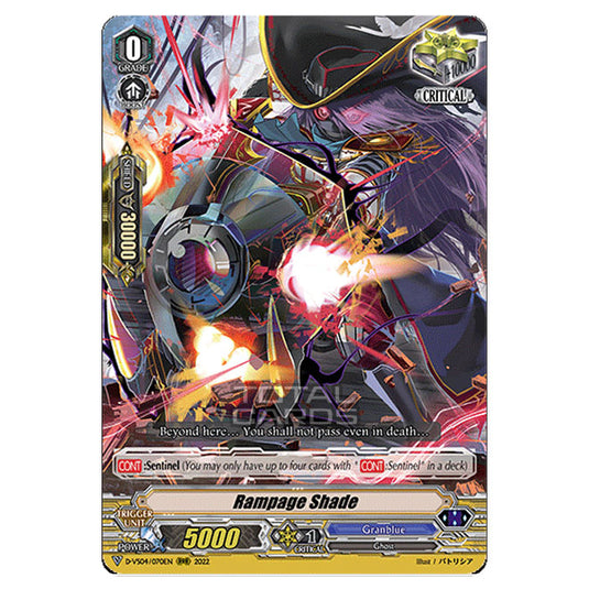 Cardfight!! Vanguard - D-VS04 - Clan Collection Vol.4 - Rampage Shade (RRR) D-VS04/070