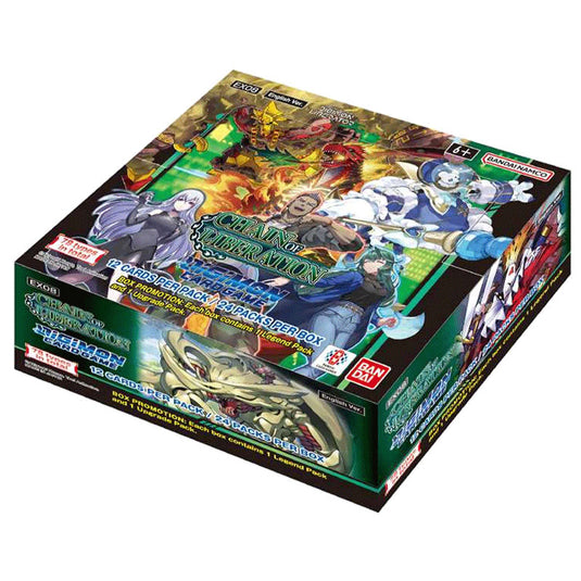 Digimon Card Game - EX08 - Chain of Liberation - Booster Box