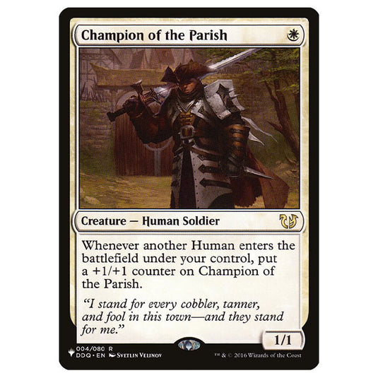 Magic The Gathering - The List - Champion of the Parish - 398/398