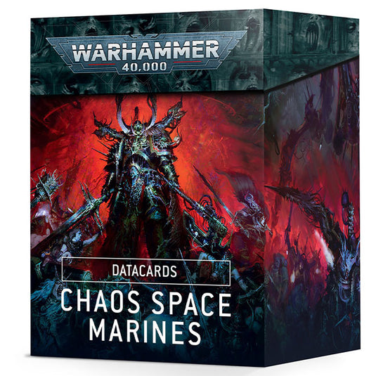 Warhammer 40,000 - Chaos Space Marines - Datacards