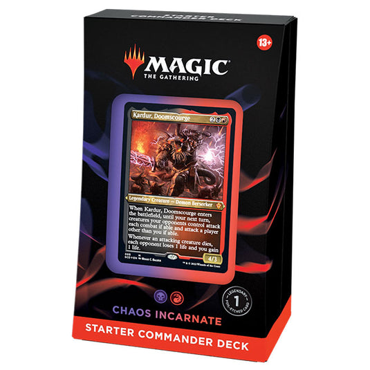 Magic the Gathering - Starter Commander Deck 2022 - Chaos Incarnate