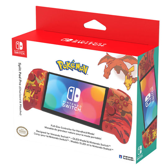 Hori - Split Pad Pro - Charizard & Pikachu- Nintendo Switch