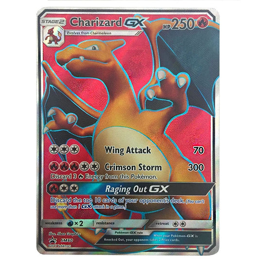 Pokemon - Sun & Moon - SM Black Star Promos - Charizard GX - SM60