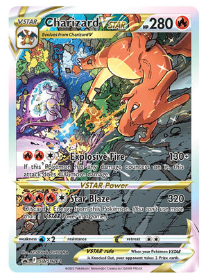 Pokemon - Sword & Shield - SWSH Black Star Promos - Charizard VSTAR - SWSH262