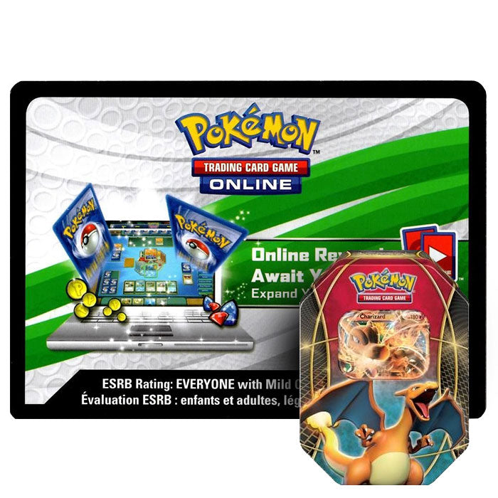 Python Code For Charizard Pokemon - Charizard EX Tin - Online Code Card