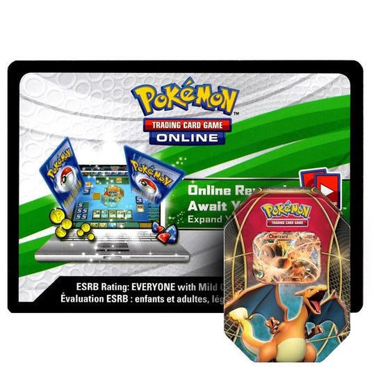 Pokemon - Charizard EX Tin - Online Code Card