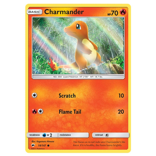 Pokemon - Charmander Promo 18/147 (Alternative Holo)