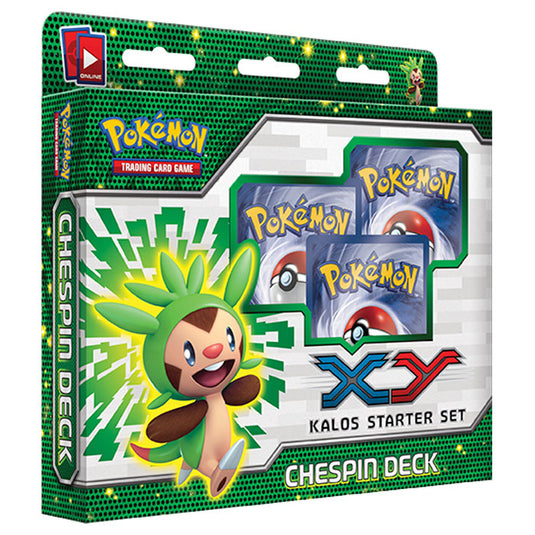 Pokemon - XY - Kalos Starter Set Deluxe Chespin Deck