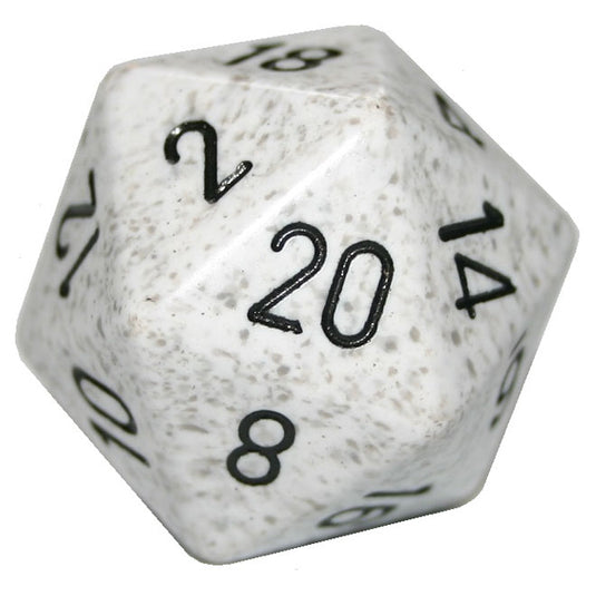 Chessex - Speckled 34mm - 20-Sided Dice - Arctic Camo