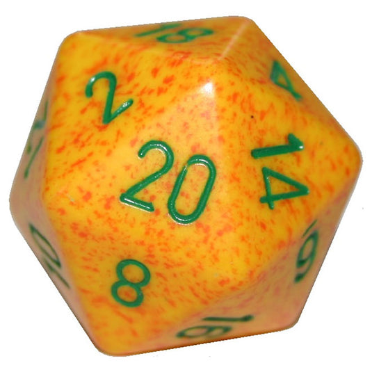 Chessex - Speckled 34mm - 20-Sided Dice - Lotus