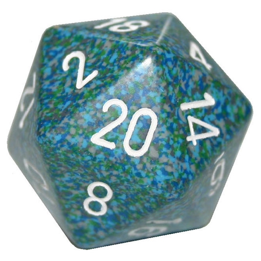 Chessex - Speckled 34mm - 20-Sided Dice - Sea
