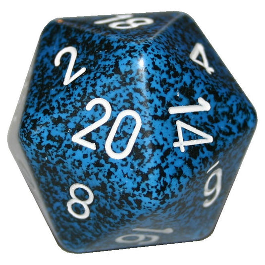 Chessex - Speckled 34mm - 20-Sided Dice - Stealth