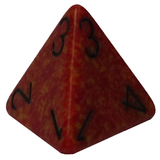 Chessex - Speckled 16mm D4 - Fire