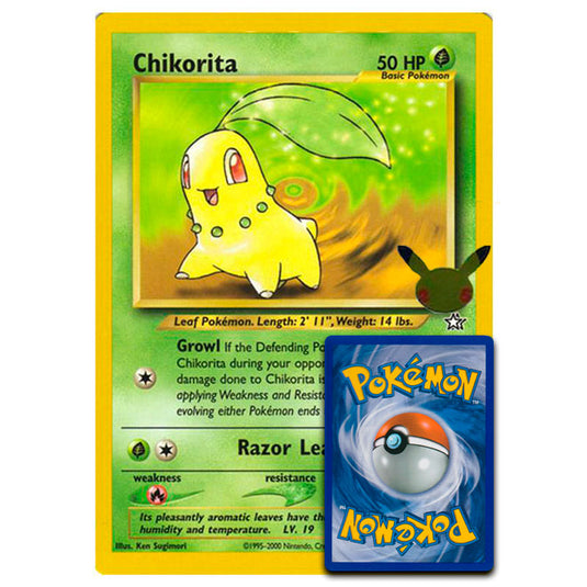 Pokemon - Chikorita - Oversized Jumbo Card - 54/111