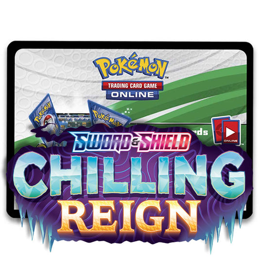 Pokemon - Chilling Reign - Booster Pack - Online Code Card Pokemon - Chilling Reign - Booster Pack - Online Code Card