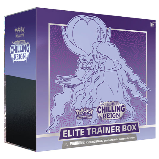 Pokemon - Sword & Shield - Chilling Reign - Elite Trainer Box - Shadow Rider Calyrex