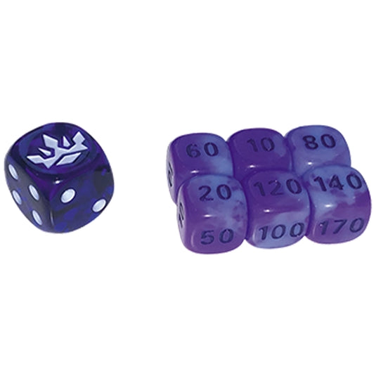 Pokemon - Chilling Reign - Shadow Rider Calyrex - Dice (6 Pack)