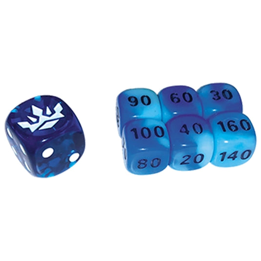 Pokemon - Chilling Reign - Ice Rider Calyrex - Dice (6 Pack)