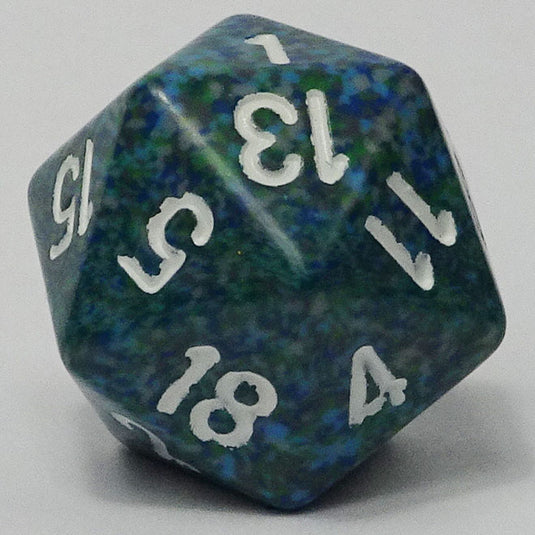Chessex - Speckled 16mm D20 - Sea
