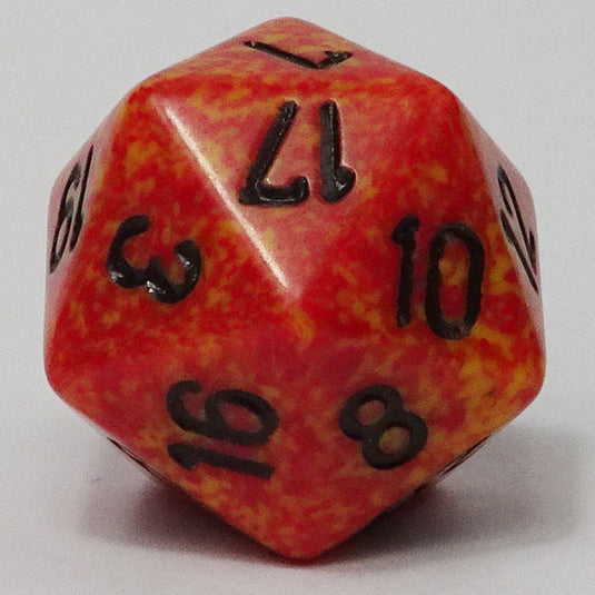 Chessex - Speckled 16mm D20 - Fire