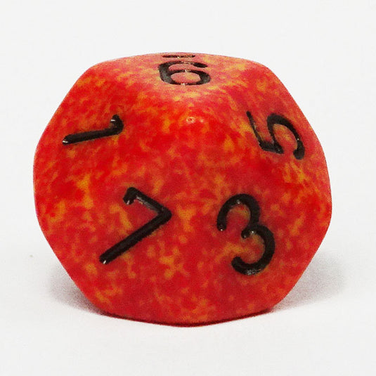 Chessex - Speckled 16mm D10 - Fire