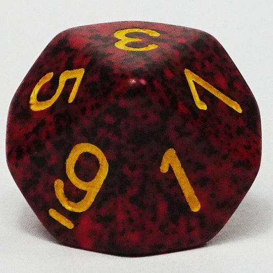 Chessex - Speckled 16mm D10 - Mercury