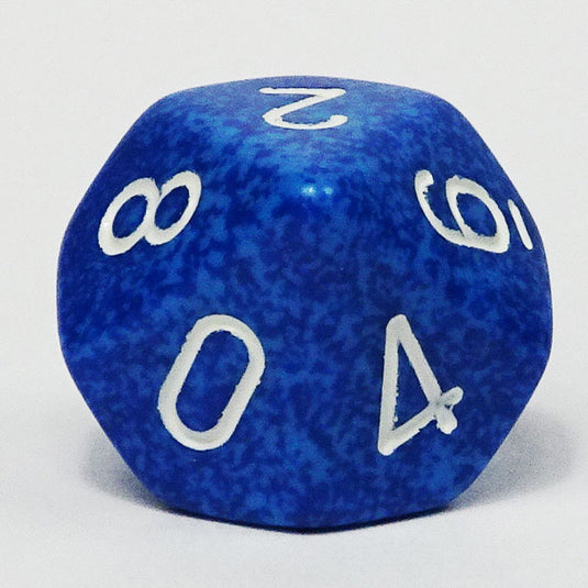 Chessex - Speckled 16mm D10 - Water