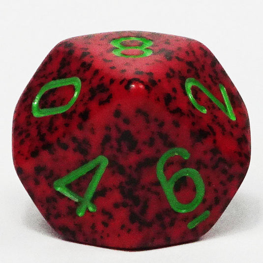 Chessex - Speckled 16mm D10 - Strawberry