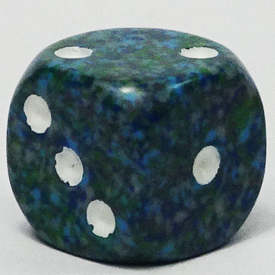 Chessex - Speckled 12mm D6 - Sea