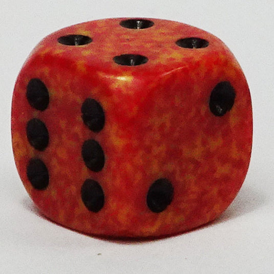 Chessex - Speckled 12mm D6 - Fire