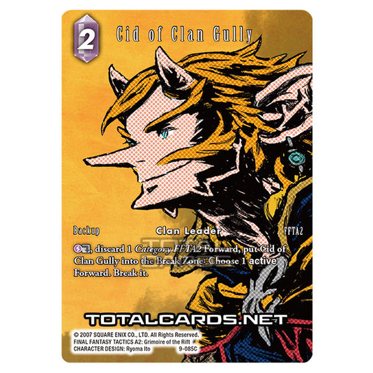 Final Fantasy - Opus 9 - Cid of Clan Gully - (9-085C) (Full-Art)
