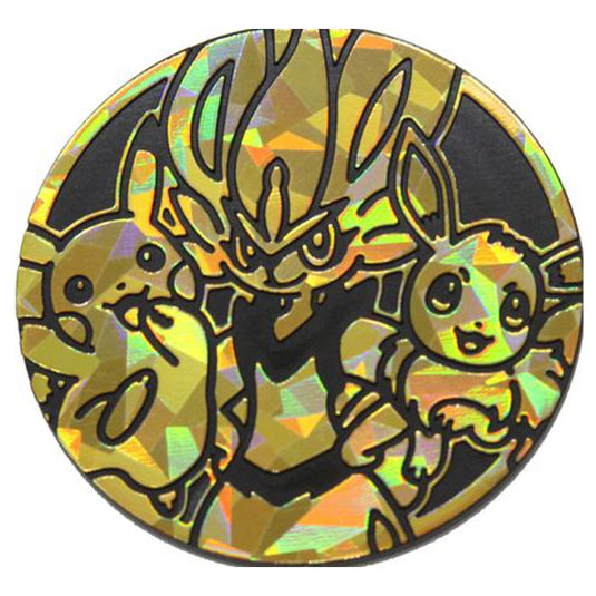Pokemon - Cinderace, Pikachu and Eevee Jumbo Coin