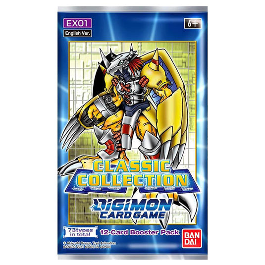 Digimon Card Game - EX01 - Classic Collection Booster Pack