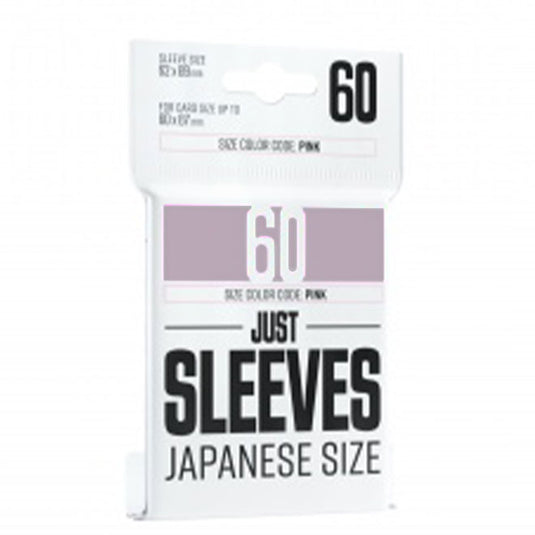 Just Sleeves - Japanese Size - Clear (60 Sleeves)