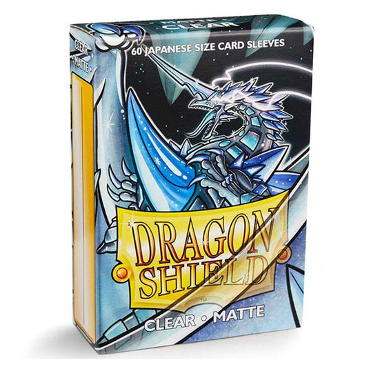 Dragon Shield - Japanese Matte Sleeves - Clear (60 Sleeves)