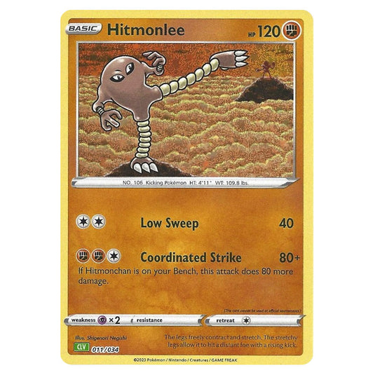 Pokemon - TCG Classic - Hitmonlee - CLV 011/034