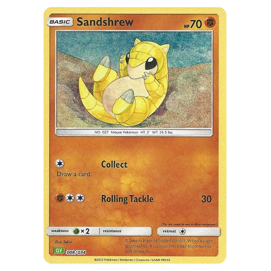 Pokemon - TCG Classic - Shandshrew - CLV 008/034